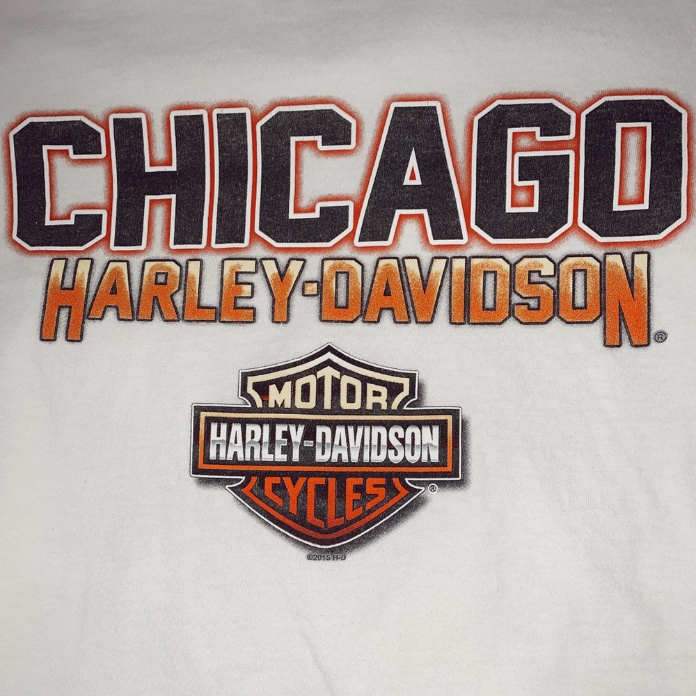 Harley Davidson long sleeve graphic T